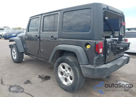 2016 Jeep Wrangler Unlimited Sport из США, поврежденный, VIN 1C4BJWDGXGL286383